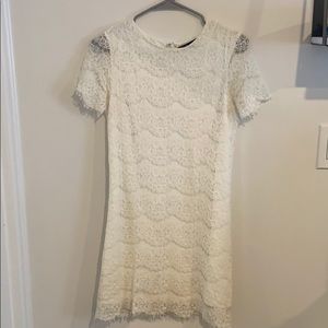 off-white bodycon dress